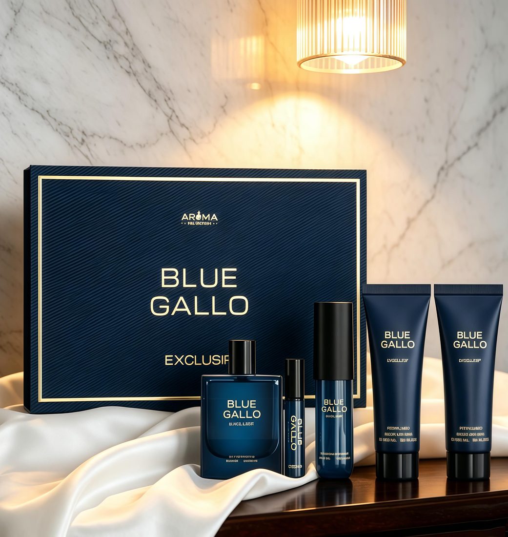 AROMA SELECTION BLUE GALLO EXCLUSIF 5PC SET