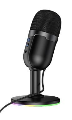 KAKUSIGA KSC-1320 360° RGB USB desktop microphone
