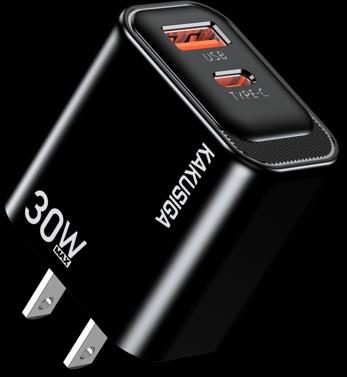 KAKUSIGA KSC-2205 PD30W+QC3.0 Private Mold Charger (US)