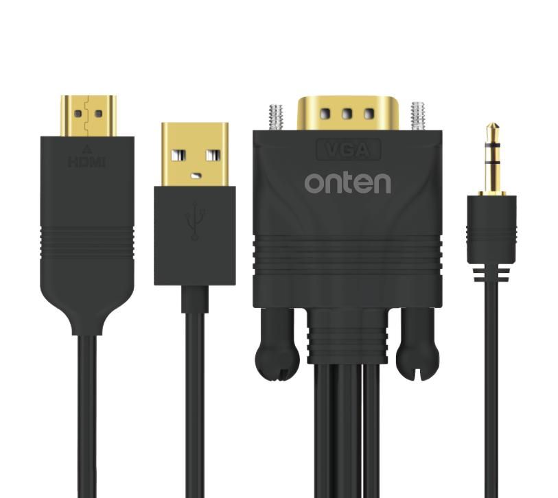 ONTEN OTN-5152 VGA to HDMI male cable
