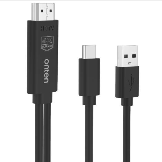 ONTEN OTN-UC502 )/Type-C to HDMI Cable