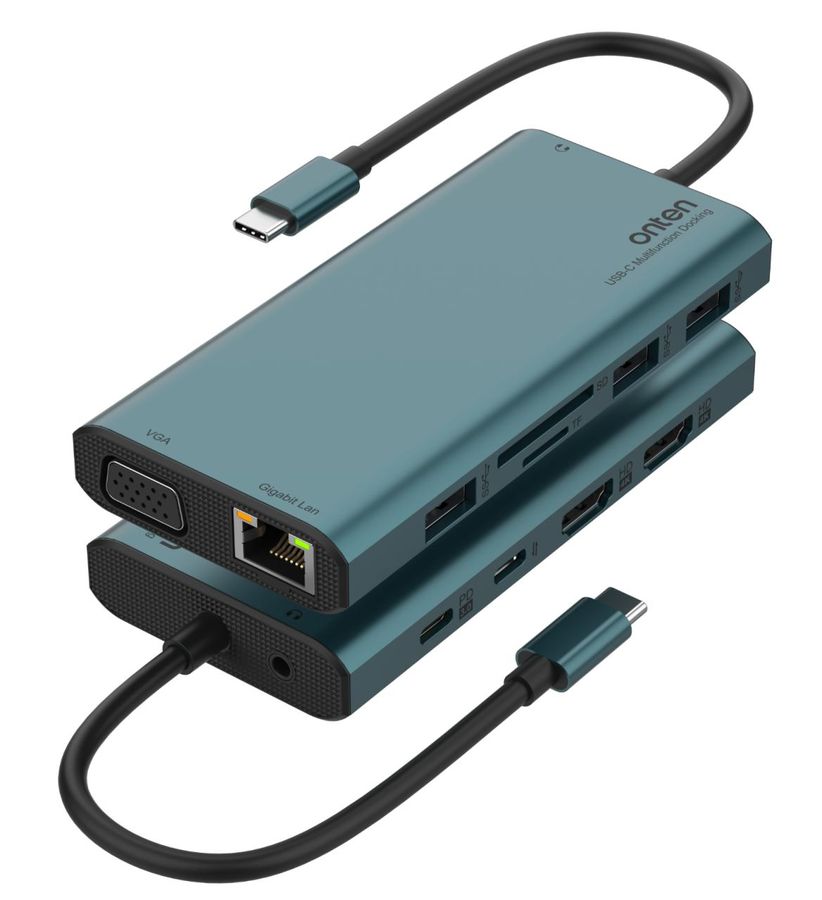 ONTEN OTN-UC601 12-in-1 Type-C Multi- function dock