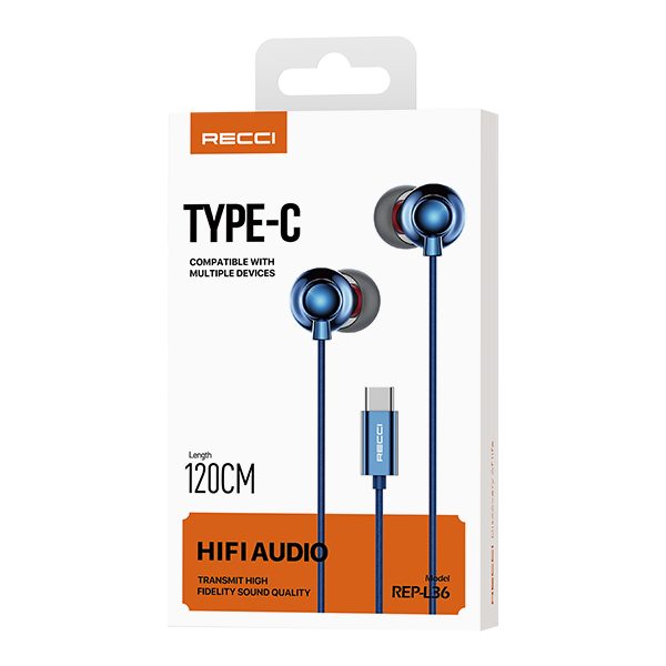 RECCI REP-L36 Wired Earphone