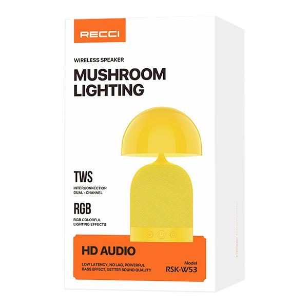 RECCI RSK-W53 Mushroom Lamp