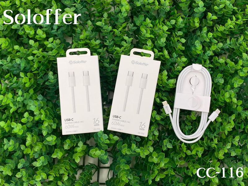 SOLOFFER CC-116 USB data cable