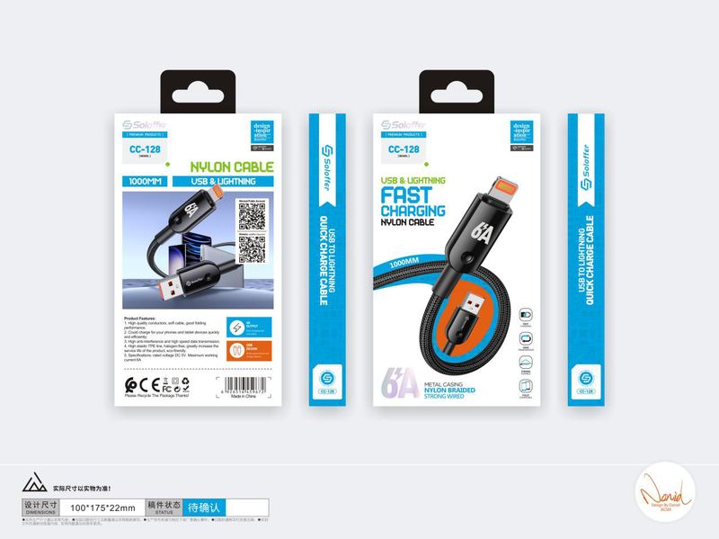 SOLOFFER CC-128 USB data cable