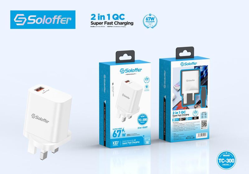 SOLOFFER TC-300 MIRCO Wall charger