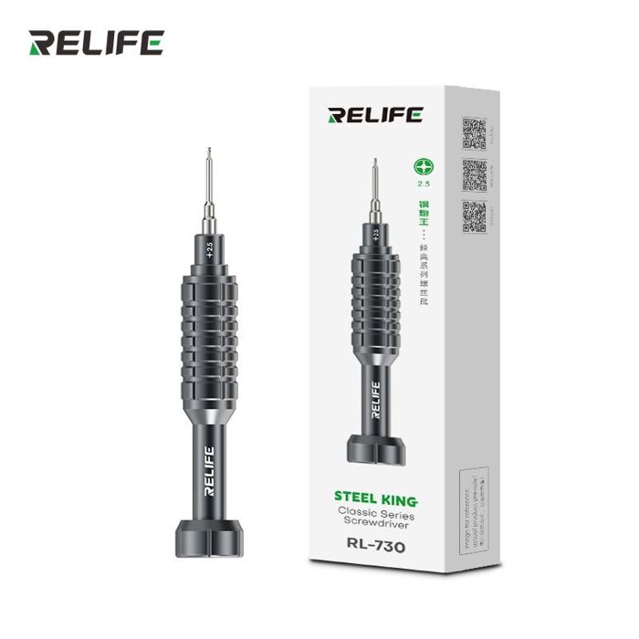 RELIFE RL-730 Steel Cannon King Classic Series Screwdriver/Pcb+