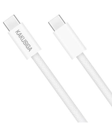 KAKUSIGA KSC-977 PD60W smart charging data cable (Type-C to Type-C)