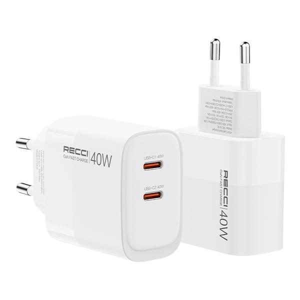 RECCI RC101E 45W GAN fast charger EU PLUG