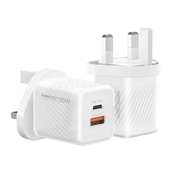 RECCI RC83U 35W UK plug charger