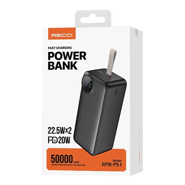 RECCI RPB-P51 Power BANK 22.5W+PD 20W