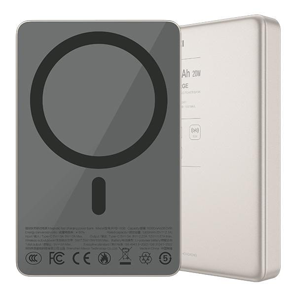 RECCI RPB-W36 Power BANK 15W Magnetic wireless charger