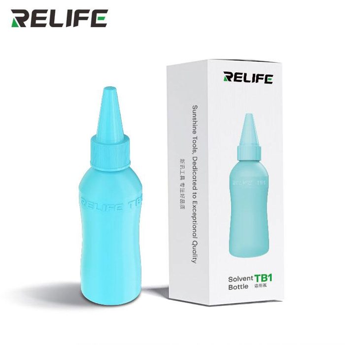 RELIFE TB1 botella de solvente/Blue